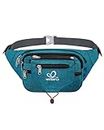 Waterfly Bum Bag Fanny Pack for Men Women Large Waist Pack with Multi Pockets for Running Hiking Camping Workout Cycling