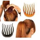 1 pz clip per capelli donna bastoncini pettine panino strumento intreccia accessori per capelli