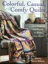Colorful, Casual, & Comfy Quilts Edited by Karen Bolesta, Crafts, Hobbies & Home