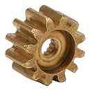 Servo Gear 12 Tooth Brass Gear 25 Tooth Spline MOD 0.8 Gear Replacement Servo ,Metal Gear Servo Parts,4305?0025?0012 for Hobby Remote App Controlled Vehicle Parts