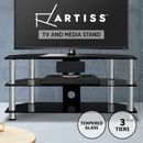 Artiss TV Stand Entertainment Unit HiFi Media CD Shelf Storage Cabinet 3 Tiers
