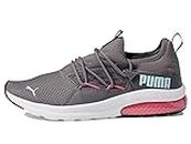 PUMA Women's Electron 2.0 Sport Sneaker, Castlerock-Light Aqua, 8