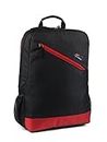 Protecta Strong Suspicion 15.6-inch Laptop Backpack (Black and Red)