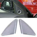 Car Audio Speaker Cover Trim Door Loudspeaker Tweeter Cover Trim Car Accessories interior For Audi