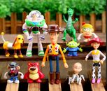 10Pcs Toy Story Woody Buzz Jessie Hamm Bullseye Rex Bear Action Figures Toys AU