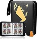 Tomekji Trading Card Binder,Waterproof PU Card Album,Card Collector Album Holder,Fits 400 Cards with 50 Removable Sleeves