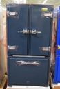 Big Chill BC22BFCR 36" Grey Blue/Chrome French Door Refrigerator NOB #143808