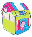 Itoys Peppa Pig Foldable Playhouse Tent For Kids- Big Pop-Up theme theme Play Tent For Toddler And Baby, Fill With Plastic Balls (Balls Not Included) (Peppa Pig Big Pop Up Tent, Multicolour)