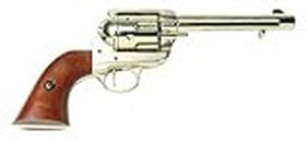 Denix Old West Frontier Replica Nickel Revolver Non Firing Gun