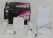 Philips Hue 9290024687 E26 Bulbs 10.5 Watt 1100 Lumens Smart Control Starter Kit