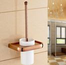 B+Luxury Rose Gold Copper Bathroom Accessories Set Bath Hardware Towel Bar ee022