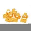Aexit 6Pcs Plastic DIY PCB Board Prototype Test Fixture Jig Yellow (ccee87f9fc3ab983fbdbfcfdd805242d)