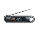 Maverick 2-in-1 Temp and Time Digital Instant Read Cooking Kitchen Grilling Smoker BBQ Probe Meat Thermometer, Black