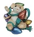 Charming Tails 91731 Light Up The Season with a Smile Mouse Tangled in Christmas Lights Figurine