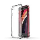 Amazon Brand - Solimo Silicone Soft & Flexible Back Cover For Apple Iphone 6/6S (Hybrid, Soft Transparent)