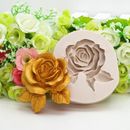 Herramientas para pasteles de flores de rosa 3d moldes de silicona molde de resina accesorios para hornear cocina