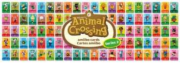 ANIMAL CROSSING SERIES 2 AMIIBO CARDS - ALL CARDS 101 > 200 NINTENDO 3DS & WII U