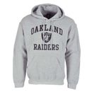 NFL Football Hoodie Herren Sweatshirt Kapuzenpullover Oakland Raiders Grau