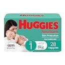 Huggies Newborn Nappies Size 1 (up to 5kg) 28 Count