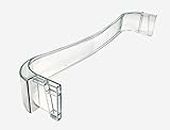 SANAVYA® Bottle Shelf Compatible with Whirlpool Genius Refrigerator Part No. A223028 (Match and Buy), Transparent