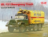 ICM ZIL-131, Russischer LKW, Emergency Truck ,Bausatz,1:35 ,35518, 276 Teile,NEU