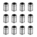 12 Pieces - LM8UU 8mm Linear Ball Bearing for 3D Printer RepRap Prusa CNC Parts