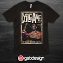 T-shirt Nera John Coltrane Jazz Music  - 100% cotone