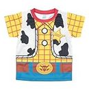 Disney Casual Toy Story Short Sleeve T-Shirt Buzz Woody Children's Clothing for Boys and Kids, Woody, 90