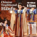 Girl Hanfu spring and autumn book ancient clothes Chinese style children Hanfu A