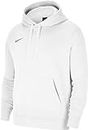 Nike CW6894-101 M NK FLC PARK20 PO HOODIE Sweatshirt Men's WHITE/WHITE/WOLF GREY Size XL