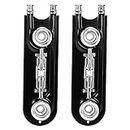 KingBra 2 Pack 3412A004-19 Top Double Burner Head Gas Burner Replacement Part Compatible with Maytag Magic-Chef AP5180469, W10124421, 1430218, Y0300248