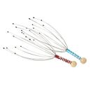 Head Massager Household Manual Massage Itch Reliever Wire Head Motor Massager