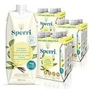 Sperri - Complete Plant-Based Meal Replacement & Protein Shake - Vanilla, 330 mL / 4.6 fl. oz. Bottle (Pack of 12) - Ready to Drink - Dairy Free, Gluten Free, Free of Common Allergens