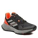adidas Outdoor Men's Terrex SOULSTRIDE Hiking Shoe, Black/Grey/Solar Red, Numeric_8