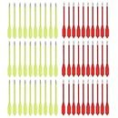 60PCS 6.3 Inch 50-80LB Mini Archery Crossbow Bolts Set with Sharp Metal Tip, Reusable Durable Arrow Dart for Shooting Target Practice, Small Hunting Game, Outdoor Fishing