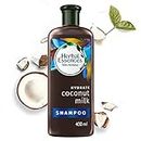Herbal Essences Coconut Milk SHAMPOO- For Hydration- No Paraben, No Colorants, No Gluten , 400 ML