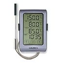 Maverick ET-851 Touch Screen 2-in-1 Oven Roasting Digital Instant Read Cooking Kitchen Grilling Smoker BBQ Meat Wireless Probe Thermometer Timer, Silver