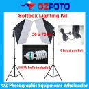 Photography Photo Studio E27 one head Socket Lighting Soft Box  Lightstand kit