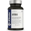 LES Labs DeToxx – Better Mornings & Recovery, Liver Support, Electrolyte Replenishment & Glutathione Support – Prickly Pear, Milk Thistle & NAC – Non-GMO Supplement – 60 Capsules