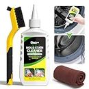 Mould Remover Gel, Household Cleaning Mould Remover for Washing Machine, Grout Cleaner Gel with Brush and Cloth for Kitchen & Shower, Kitchen Sink, Tile Grout, Bathroom and Refrigerator Sealant
