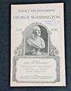 Comisión del Bicentenario de Colección 1931 ""George Washington - Relaciones Familiares