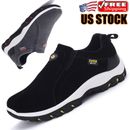Men's Loafer Slip on Athletic Shoes Casual Walking Sneakers Outdoor Sports