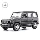 RMZ City 1/36 Scale G63 Casting Car Model, Zinc Alloy G Wagon Toy Car for Kids, Pull Back Vehicles Toy Car for Toddlers Kids Boys Girls Gift (Black)
