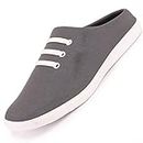 FAUSTO Men's Grey Low-top Shoes - 8