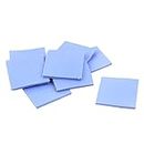AR Graphics Silicone Thermal Pad GPU Heat-Sink Size- (12mm x12mm) Thickness- 1.5mm (Pack of 8)