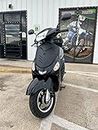HHH Upgraded 50cc Scooter Fully Automatic for Youth and Adults 50cc / 49cc Gas PONY50 Scooter Moped with Matching Trunk (Black)