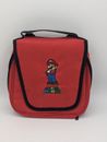 Nintendo 3DS XL DS DSi 2DS Super Mario Bros Carrying Case Red - Used & Cleaned
