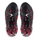 CASSIEY Men Yeezi Foam Runner Shoes Sneakers Pillow Lightweight Cloud Shoes Non-Slip Breathable- Black/Red