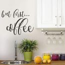 but First Coffee Wall Decal Kitchen Decor - Coffee Decor - Home Decor Kitchen...