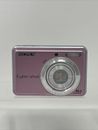Beautiful Pink Sony Cybershot DSC-S930 10.1 MP Digital Camera 3x Zoom